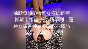 稀缺资源②母狗女奴训练营，禅狱工作室-托奴所系列，露脸女被各种另类调教，鞍马，坠乳，坠阴，皮鞭