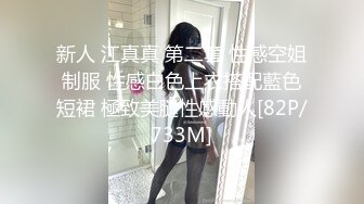 新人 江真真 第二套 性感空姐制服 性感白色上衣搭配藍色短裙 極致美腿性感動人[82P/733M]