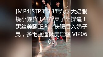 [MP4]STP31131 八字大奶眼镜小骚货！坐在桌子上操逼！黑丝美腿正入，扶腰后入奶子晃，多毛骚逼极度淫骚 VIP0600