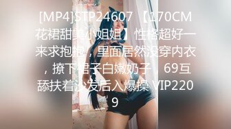 [MP4]STP24607 【170CM花裙甜美小姐姐】性格超好一来求抱抱，里面居然没穿内衣，撩下裙子白嫩奶子，69互舔扶着沙发后入爆操 VIP2209