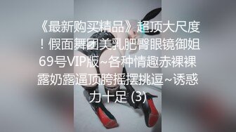 《最新购买精品》超顶大尺度！假面舞团美乳肥臀眼镜御姐69号VIP版~各种情趣赤裸裸露奶露逼顶胯摇摆挑逗~诱惑力十足 (3)