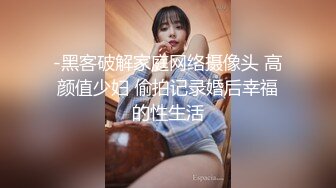 -黑客破解家庭网络摄像头 高颜值少妇 偷拍记录婚后幸福的性生活