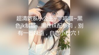 超清新系小公主~芋喵喵~黑色jk制服，黑丝袜配萝莉，别有一番味道，自慰小粉穴！