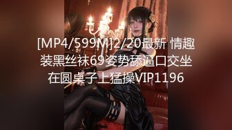 [MP4/599M]2/20最新 情趣装黑丝袜69姿势舔逼口交坐在圆桌子上猛操VIP1196