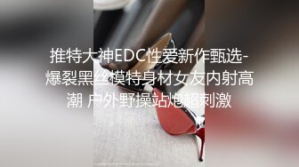 推特大神EDC性爱新作甄选-爆裂黑丝模特身材女友内射高潮 户外野操站炮超刺激