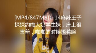 [MP4/847MB]1-14麻辣王子探探约啪大奶学生妹，床上很害羞，啪啪的时候捂着脸