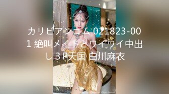 カリビアンコム 021823-001 絶叫メイドとワイワイ中出し３P天国 白川麻衣