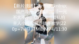 【新片速遞】&nbsp;&nbsp; ✨国产冷艳少女福利姬「一元不大不小」OF日常性爱私拍 主人小母狗漏点健身教学(220p+7v)[737MB/MP4/11:30]