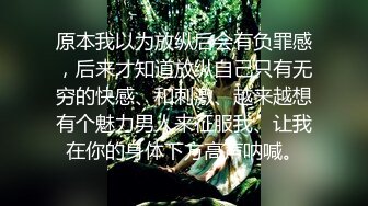 原本我以为放纵后会有负罪感，后来才知道放纵自己只有无穷的快感、和刺激、越来越想有个魅力男人来征服我、让我在你的身体下方高声呐喊。