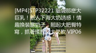 [MP4]STP32221 腦袋那麽大巨乳！新人下海大奶誘惑！情趣換裝露奶子，翹起大肥臀特寫，抓著揉捏又大又軟 VIP0600