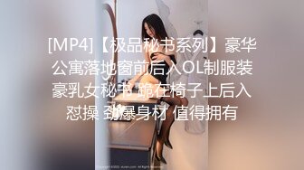 [MP4]【极品秘书系列】豪华公寓落地窗前后入OL制服装豪乳女秘书 跪在椅子上后入怼操 劲爆身材 值得拥有