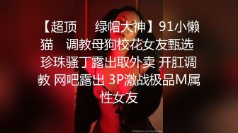 【超顶❤️绿帽大神】91小懒猫✿ 调教母狗校花女友甄选 珍珠骚丁露出取外卖 开肛调教 网吧露出 3P激战极品M属性女友