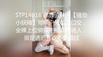 STP14016 高颜值妹子【骚劲小妖精】驾车户外车上口交，全裸上位骑乘抽插非常诱人，很是诱惑喜欢不要错过