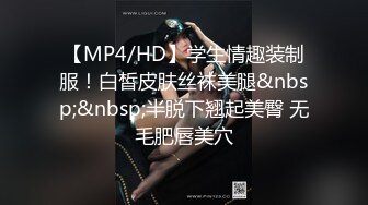 【MP4/HD】学生情趣装制服！白皙皮肤丝袜美腿&nbsp;&nbsp;半脱下翘起美臀 无毛肥唇美穴